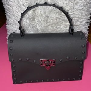 Studded purse